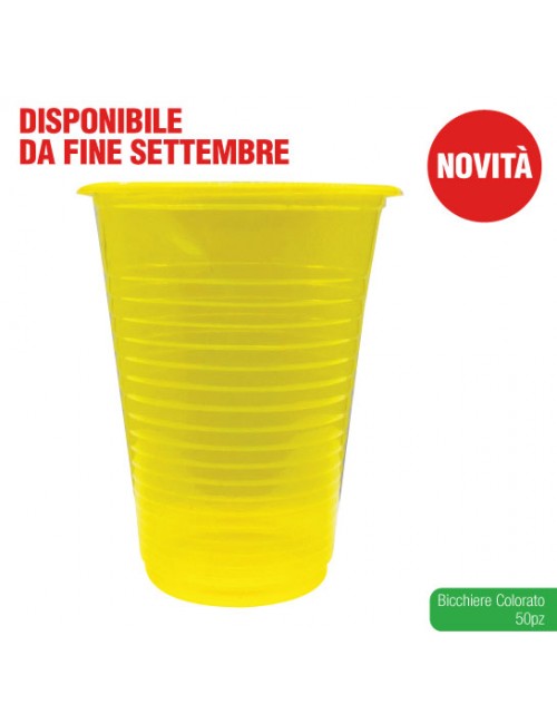 PLA / IRGE BICCHIERE GIALLO...