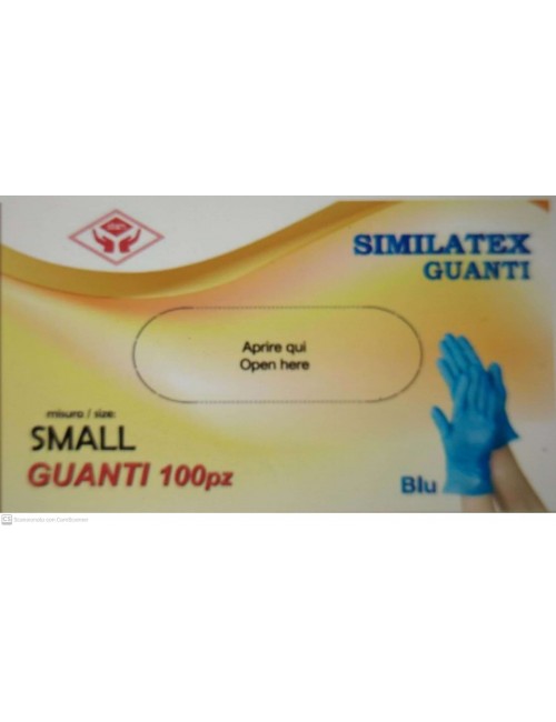 SIAM guanti semilatex blu...